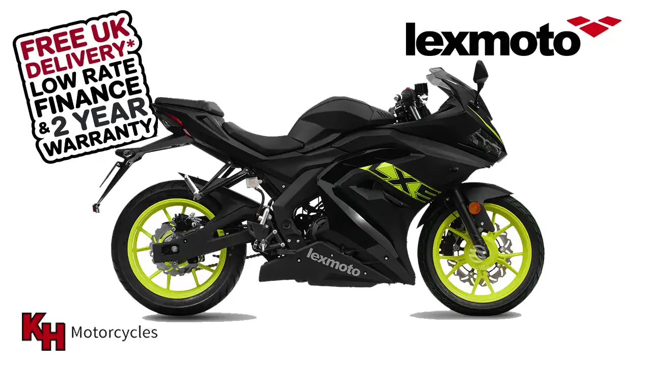 New Lexmoto LXS 125 learner legal sports motorcycle for sale