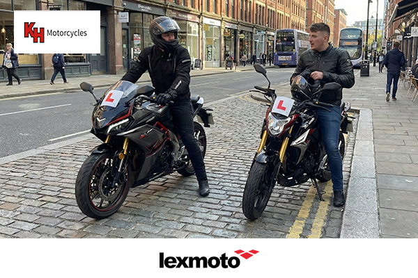 Lexmoto 125cc learner legal motorcycle for sale at KH Motorcycles UK